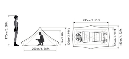 Summer Mesh Outdoor Camping Tent-3