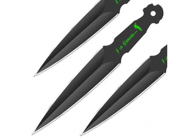 Corpse Defiance Im Coming Throwing Knife Set-1